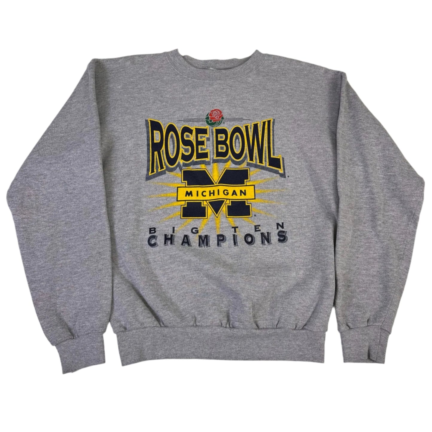 vintage michigan rose bowl sweatshirt
