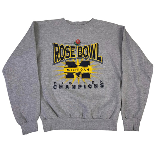 vintage michigan rose bowl sweatshirt