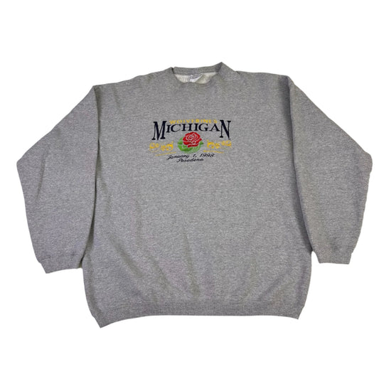 vintage michigan 1998 rose bowl sweatshirt