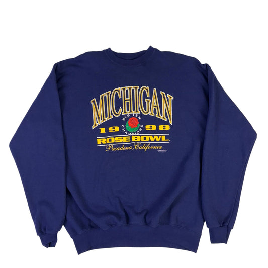 michigan 1998 rose bowl sweatshirt