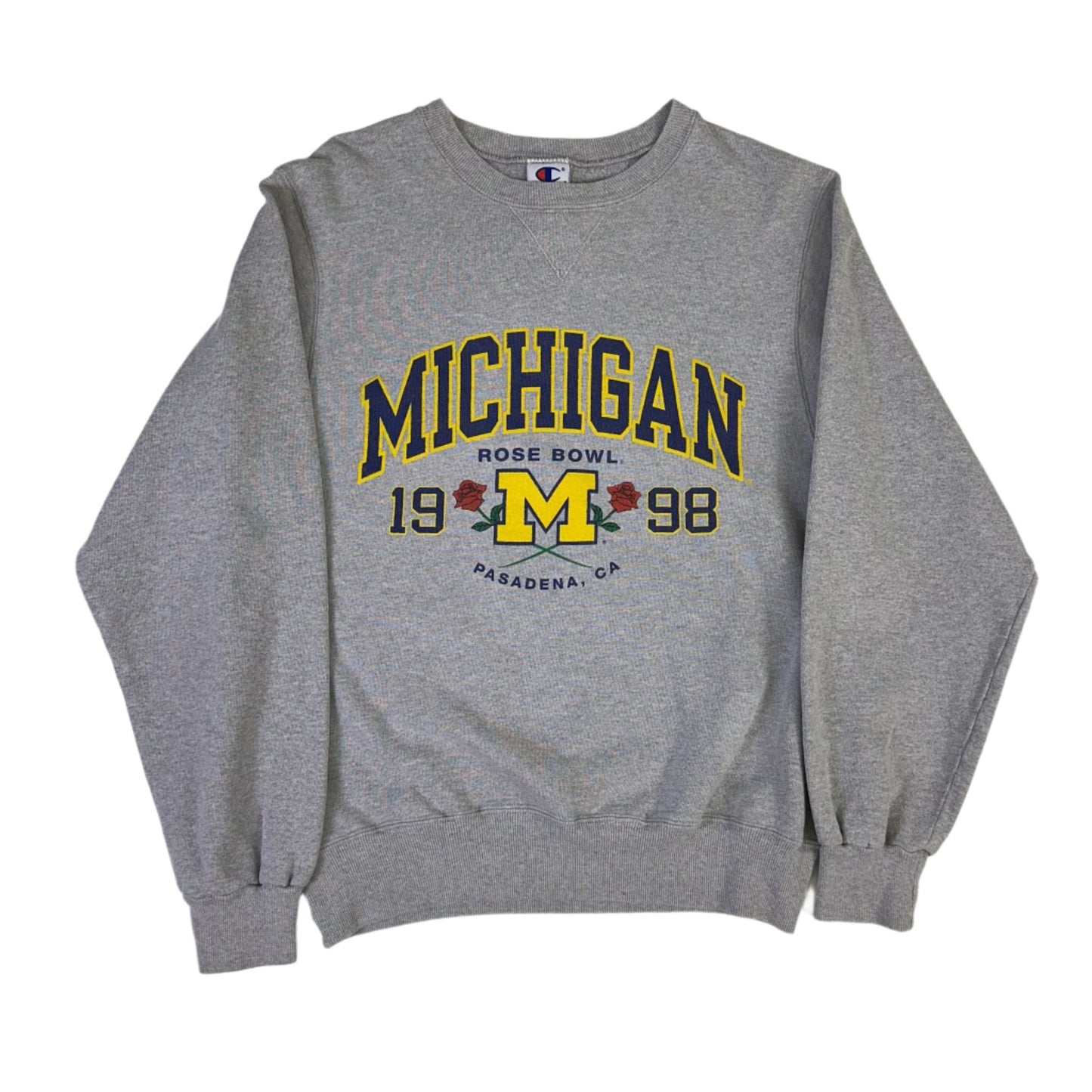 vintage michigan 1998 rose bowl sweatshirt