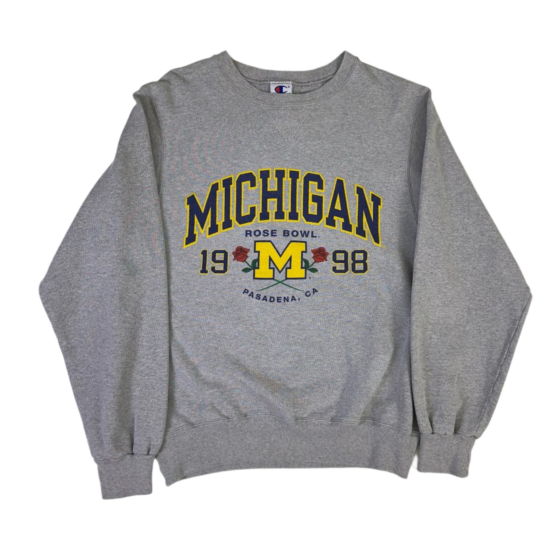 vintage michigan 1998 rose bowl sweatshirt