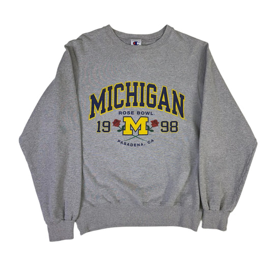 vintage michigan 1998 rose bowl sweatshirt