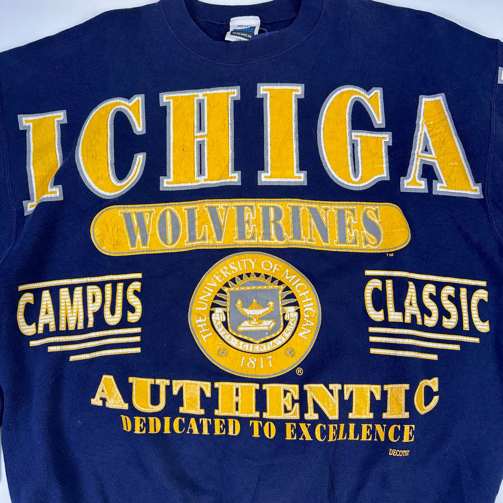 vintage michigan sweatshirt