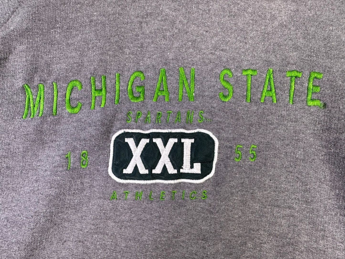 vintage michigan state hoodie