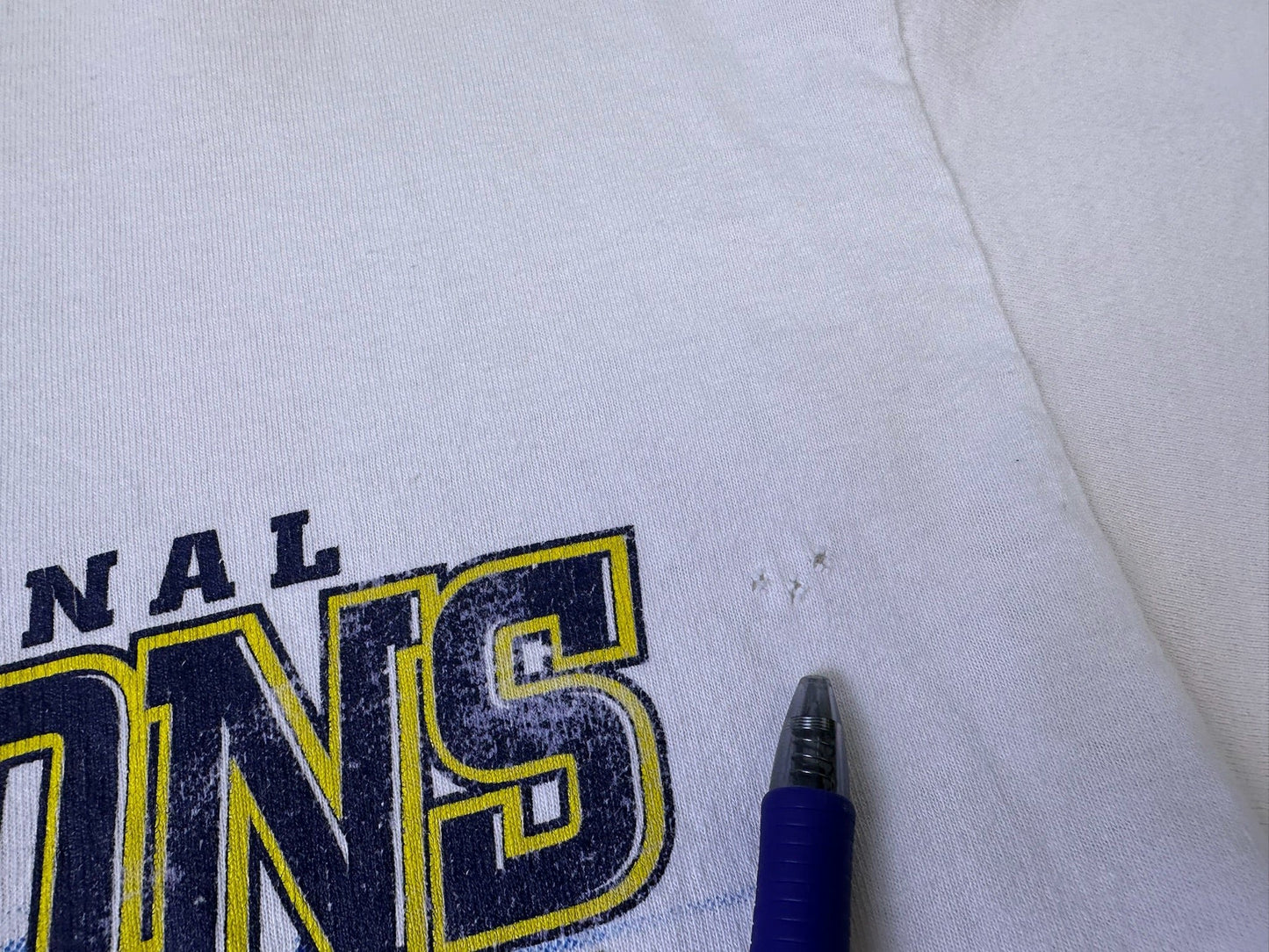 vintage michigan 1997 national champs t-shirt