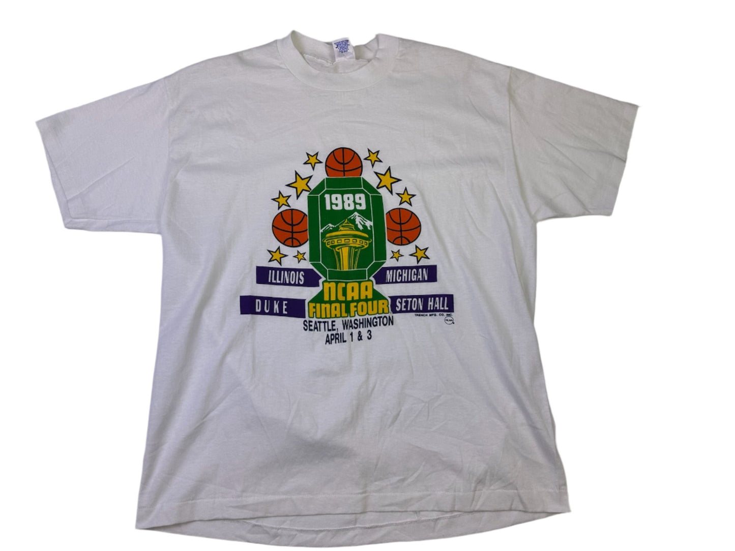 vintage michigan 1989 national champs t-shirt