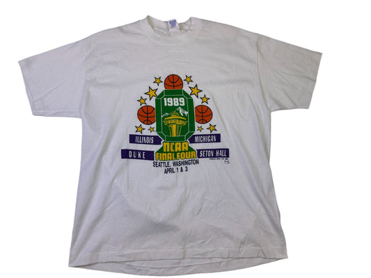 vintage michigan 1989 national champs t-shirt