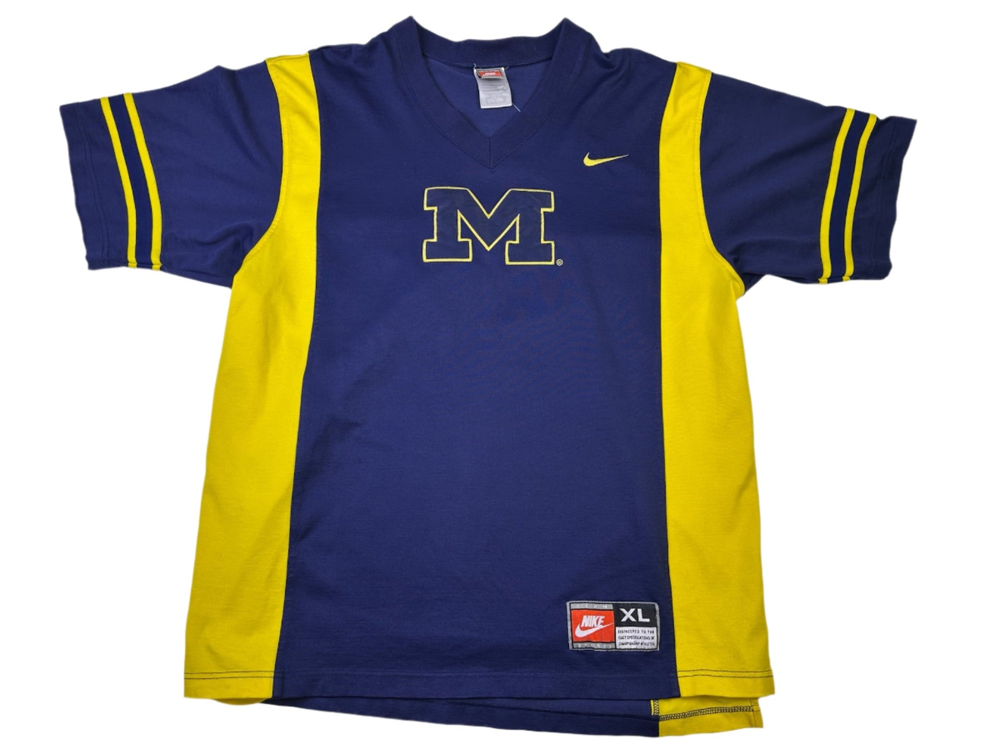 vintage michigan basketball warmup jersey