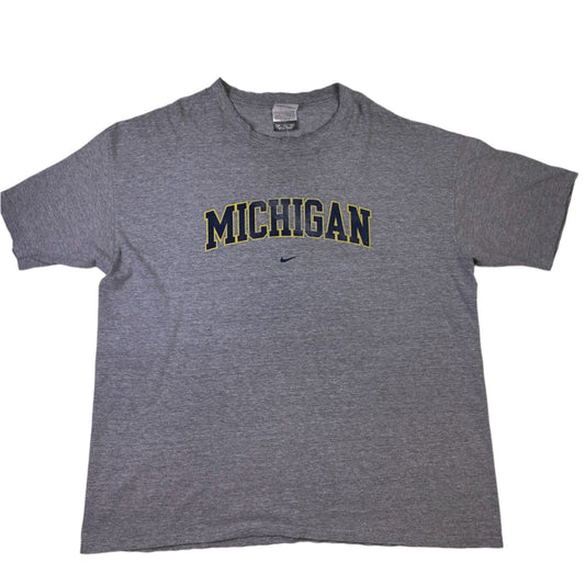 vintage michigan centerswoosh t-shirt