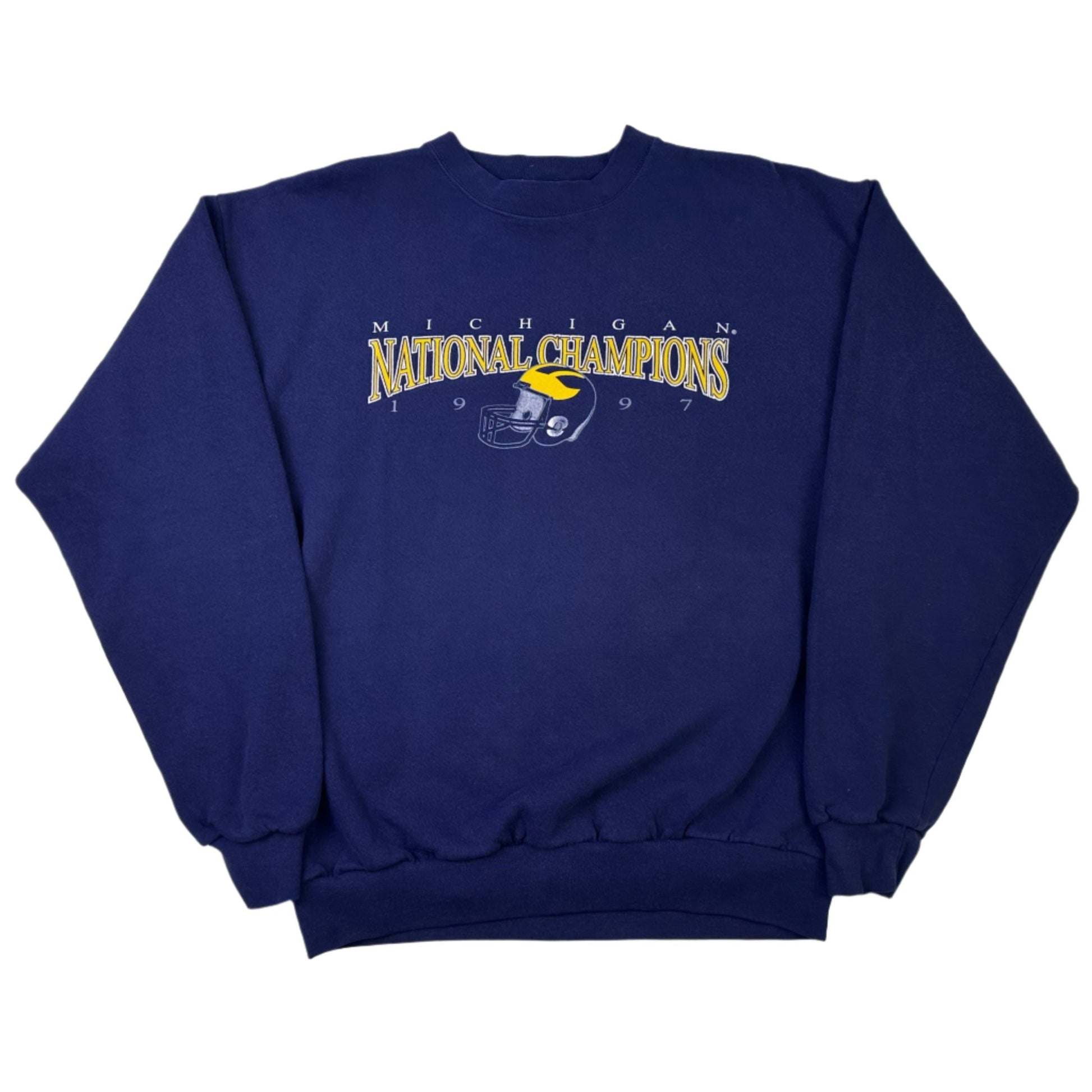 vintage michigan 1997 natrional championship sweatshirt