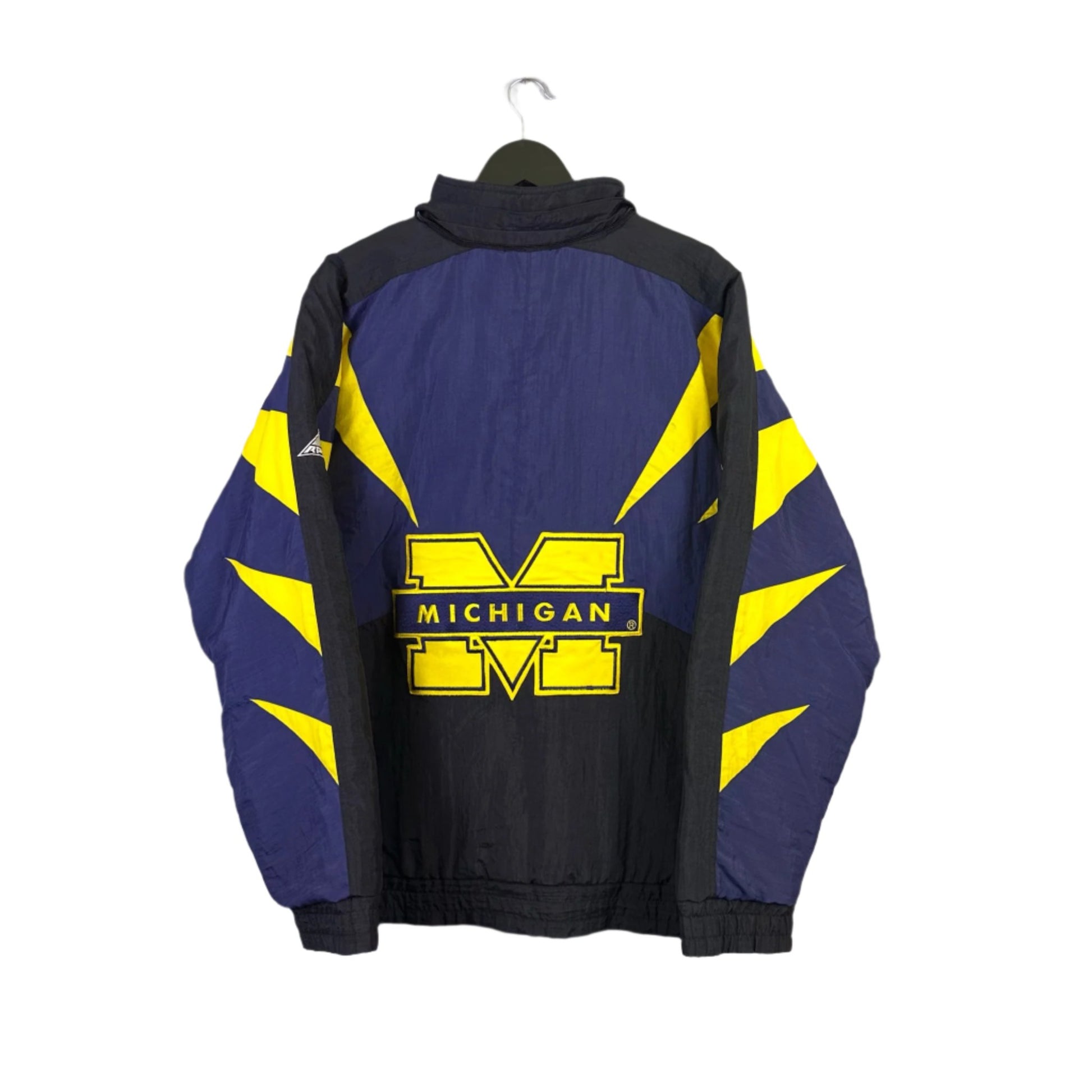 vintage michigan puffer jacket