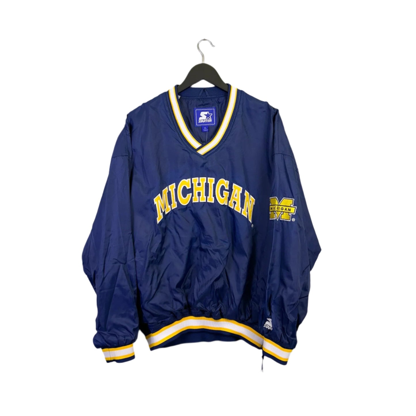 vintage michigan windbreaker