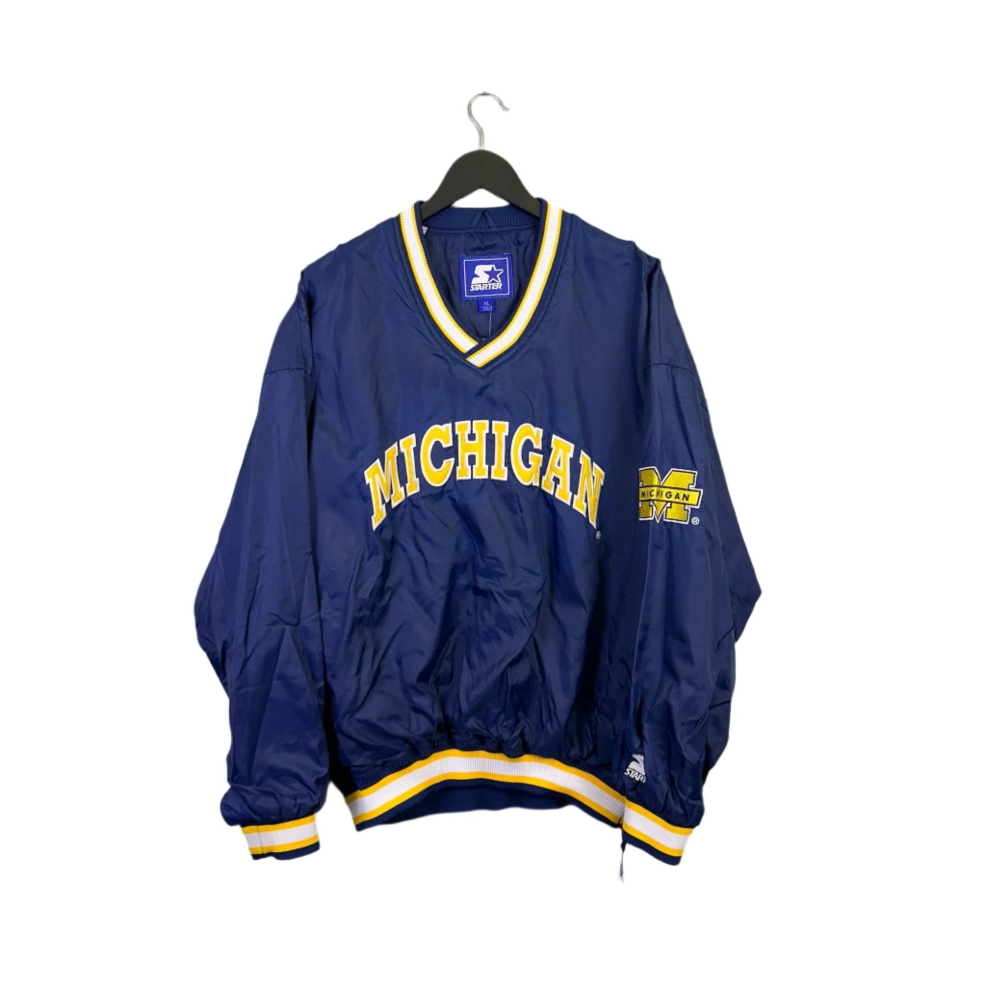 vintage michigan windbreaker