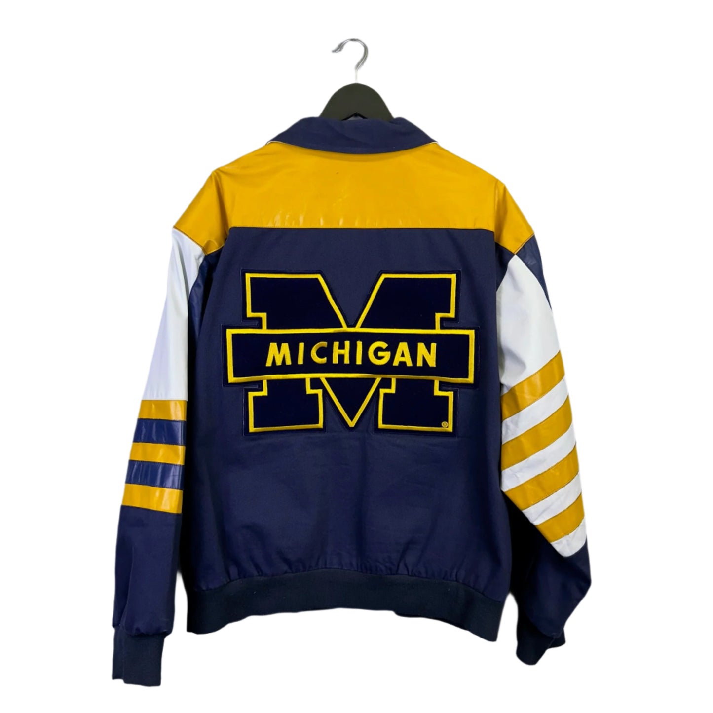 vintage michigan bomber jacket