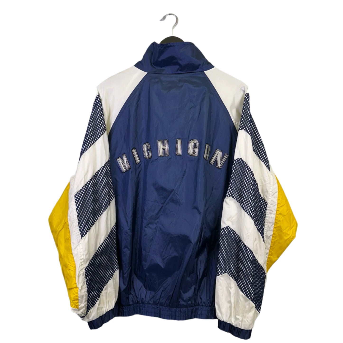 vintage michigan windbreaker
