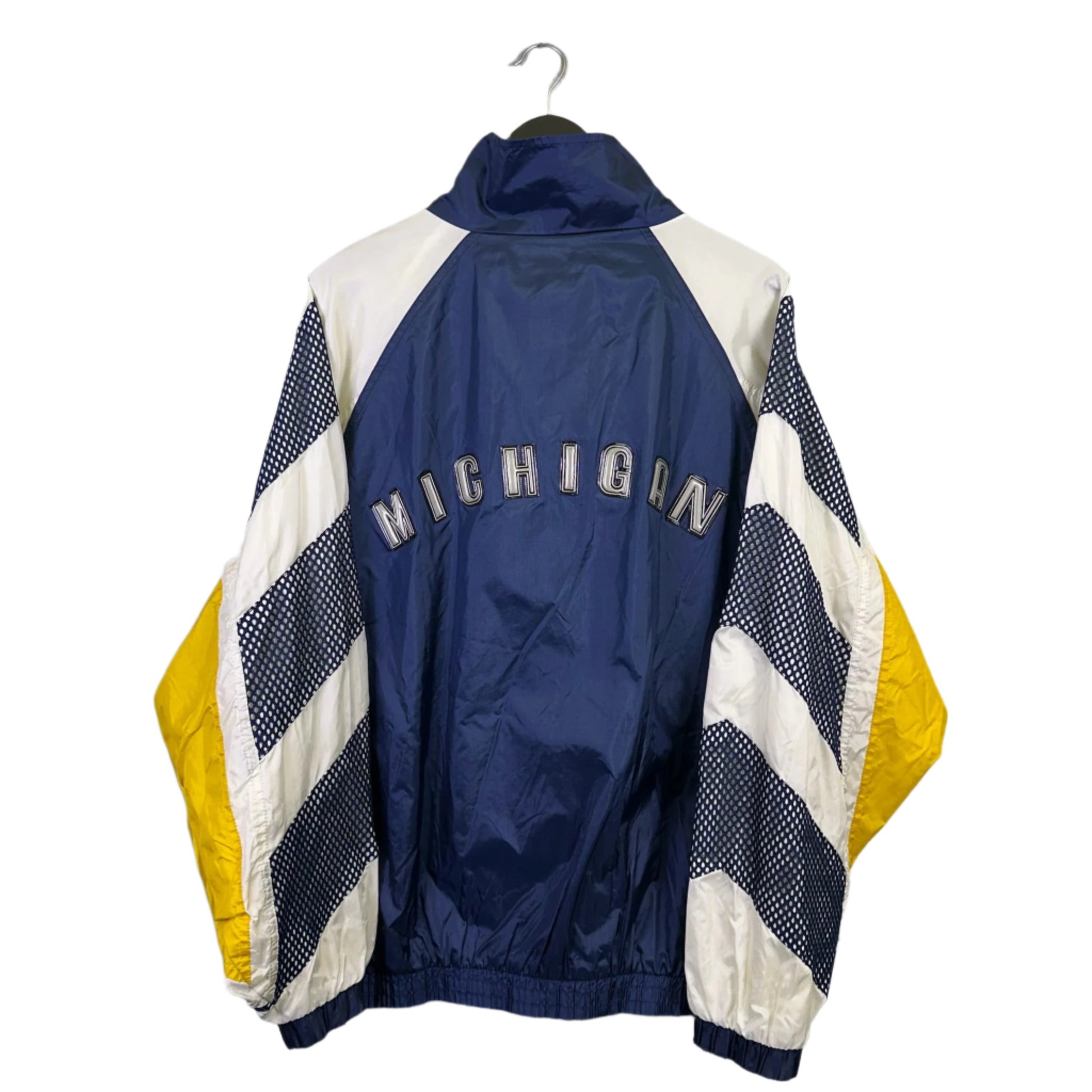 vintage michigan windbreaker