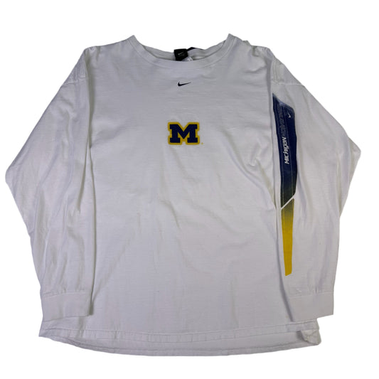 vintage michigan nike longsleeve shirt