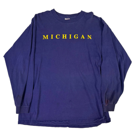 vintage michigan longsleeve shirt