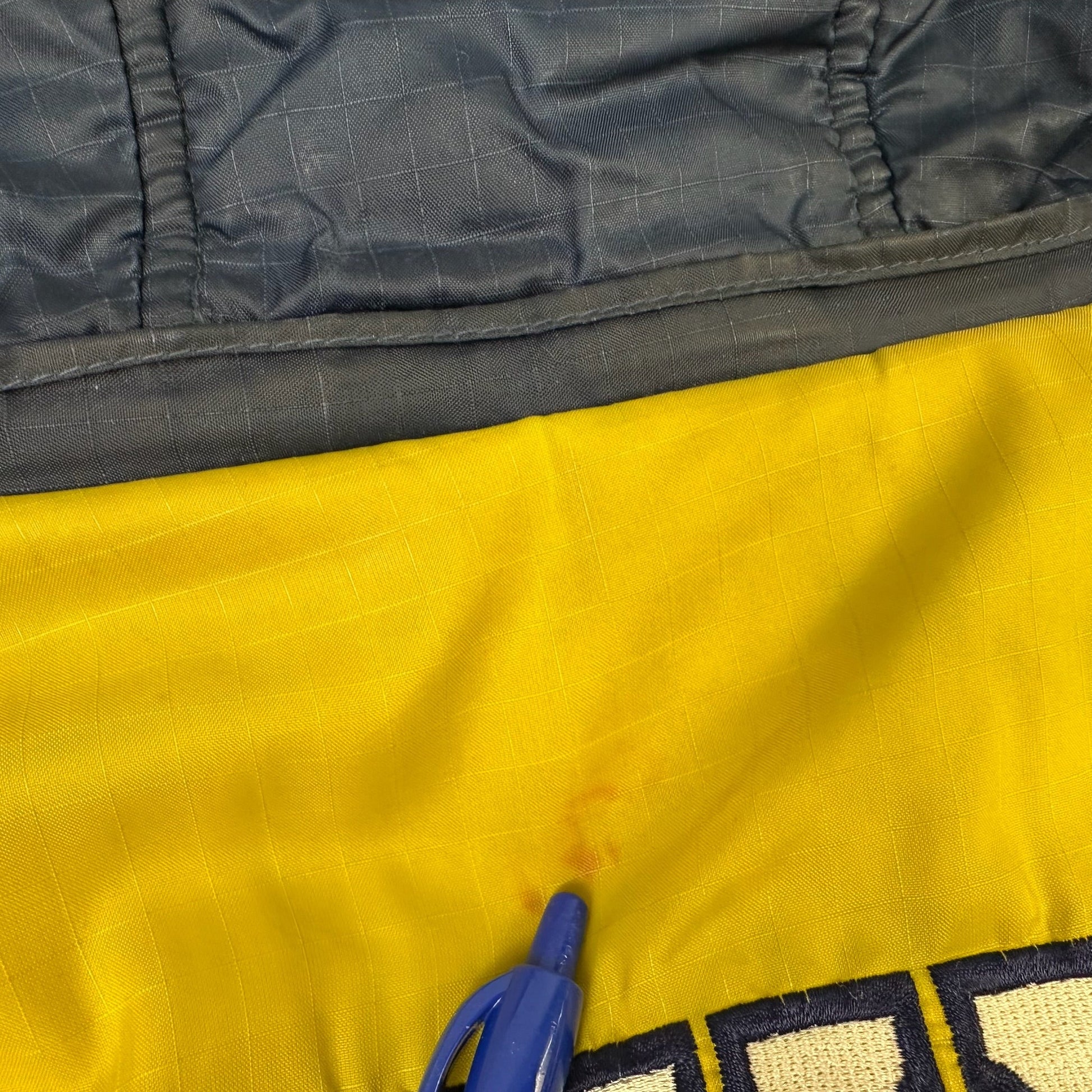 vintage michigan puffer jacket