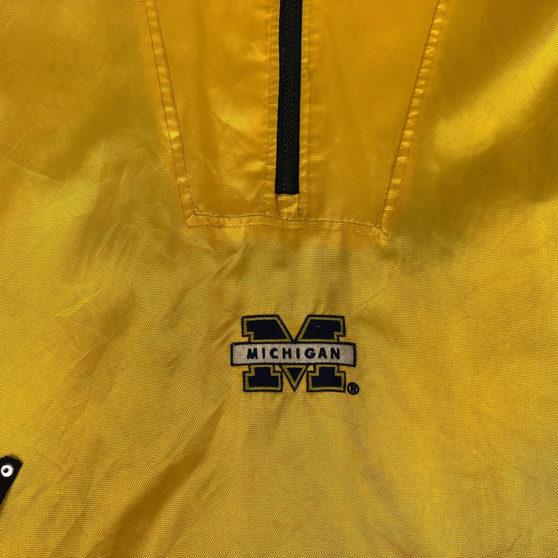 vintage michigan windbreaker