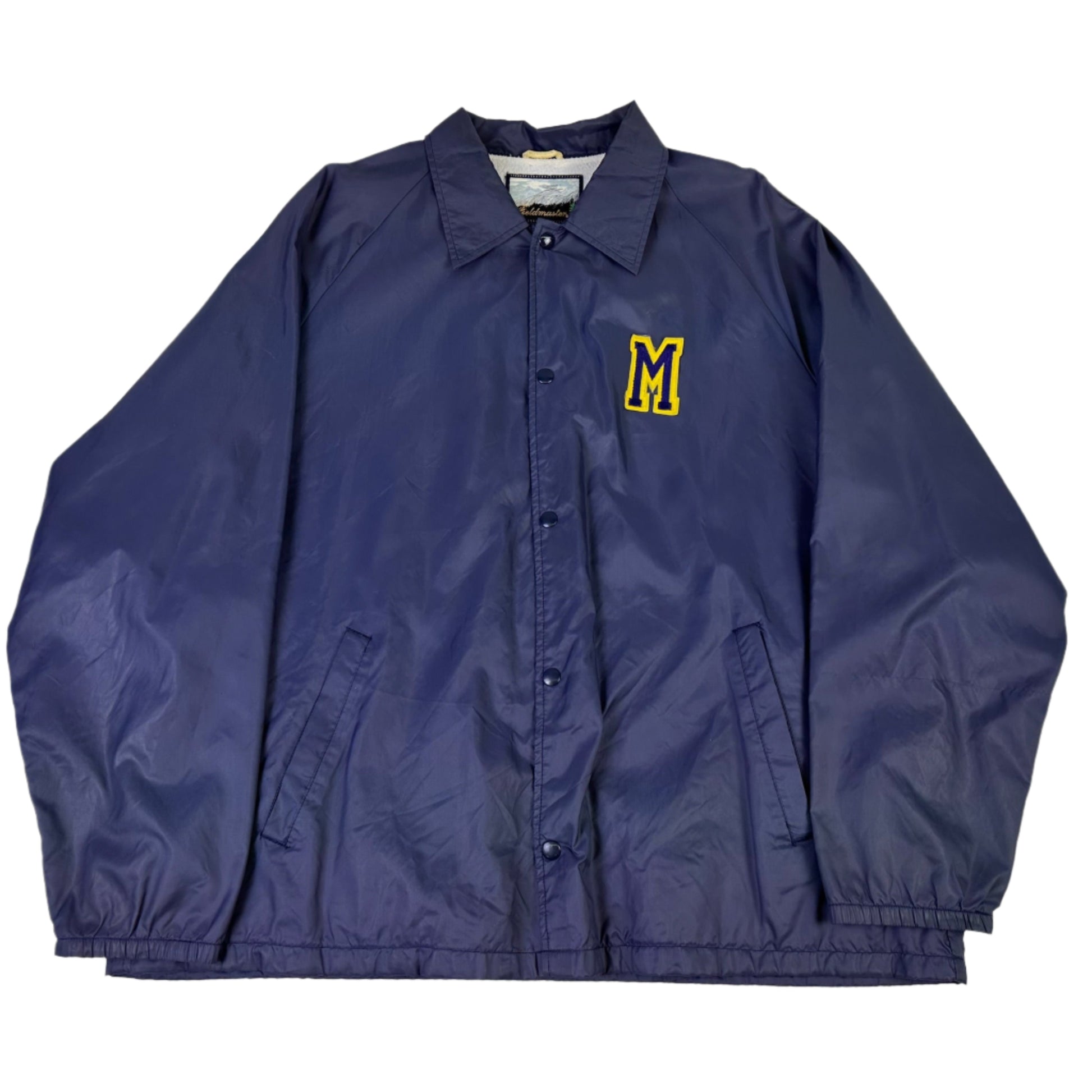 vintage michigan coaches jacket