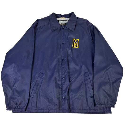 vintage michigan coaches jacket