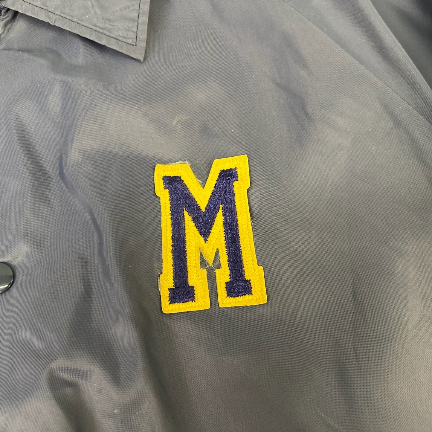 vintage michigan coaches jacket