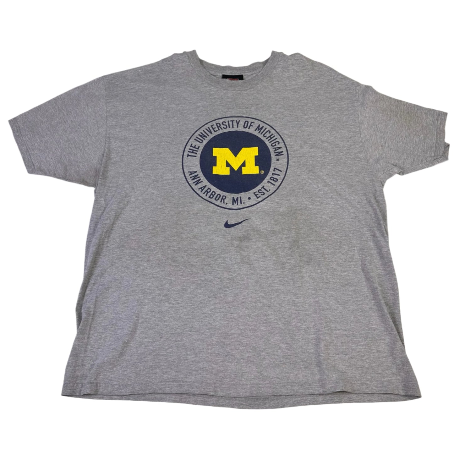vintage michigan centerswoosh t-shirt