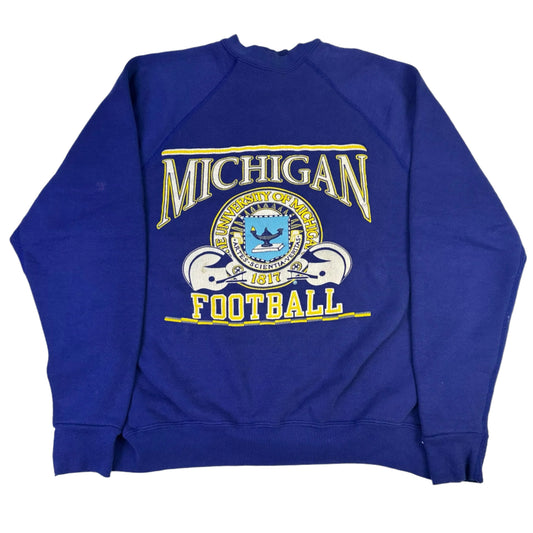 vintage michigan football sweatshirt