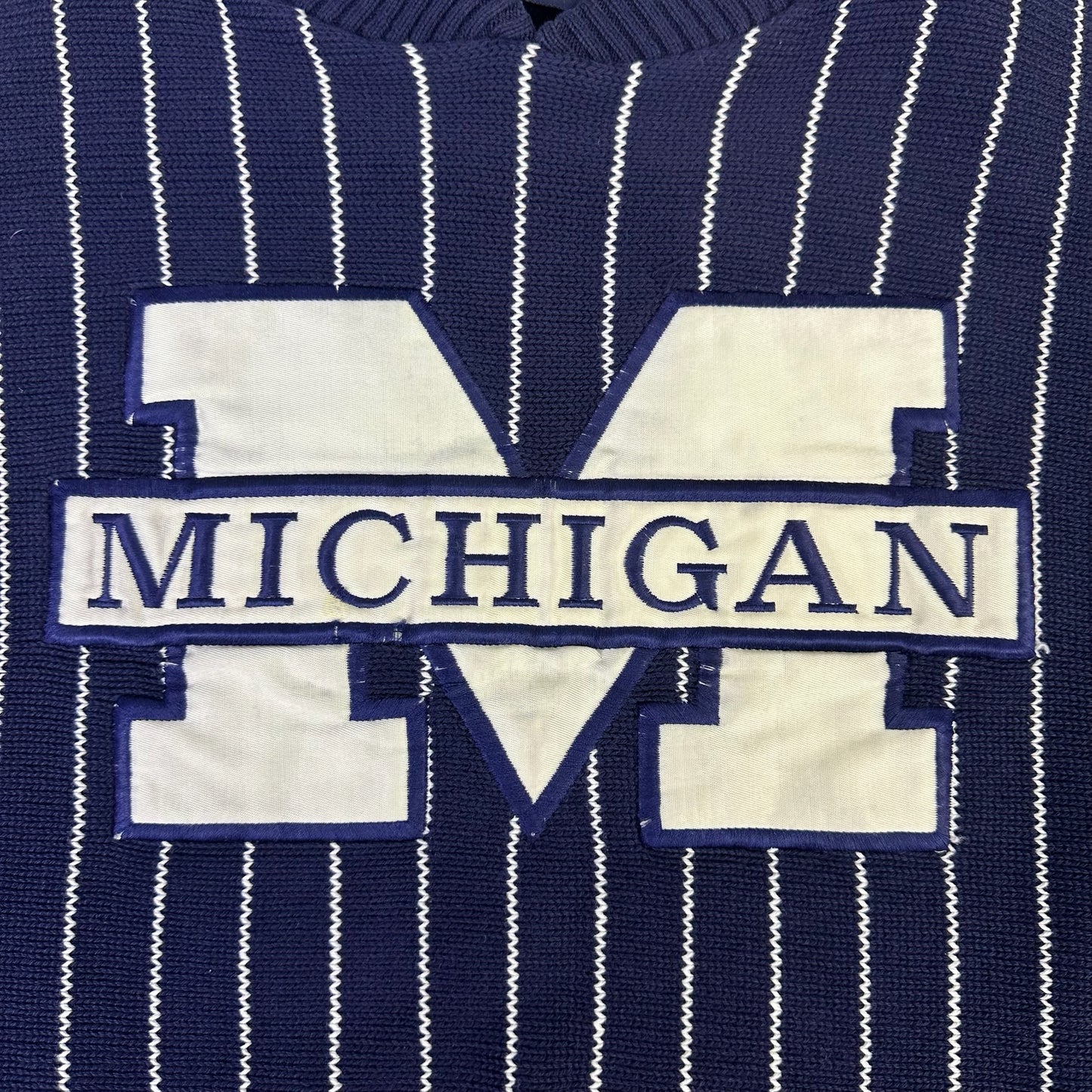 vintage michigan sweater