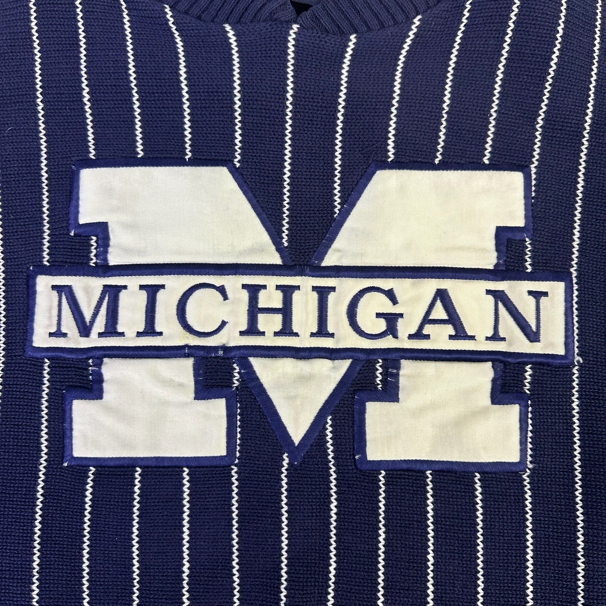 vintage michigan sweater