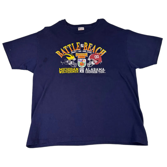 vintage michigan 2000 orange bowl t-shirt