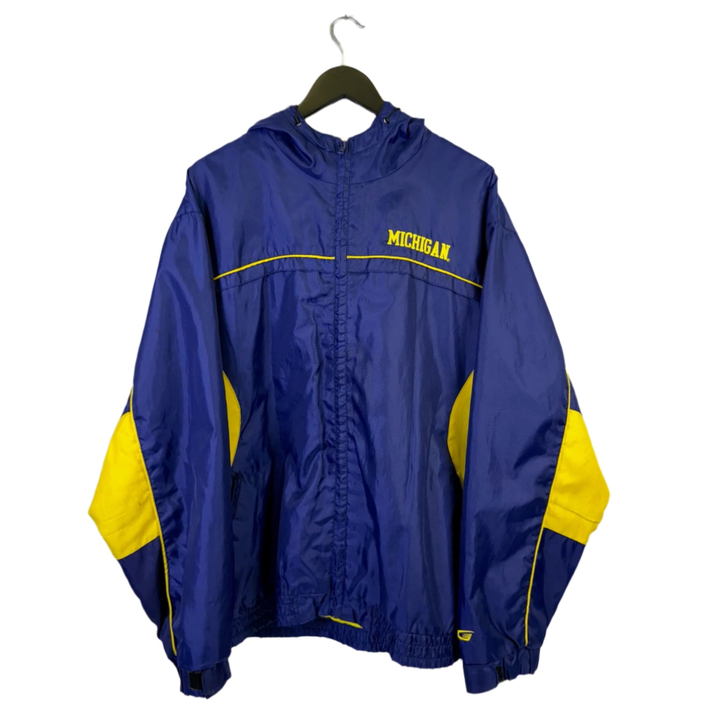 vintage michigan windbreaker