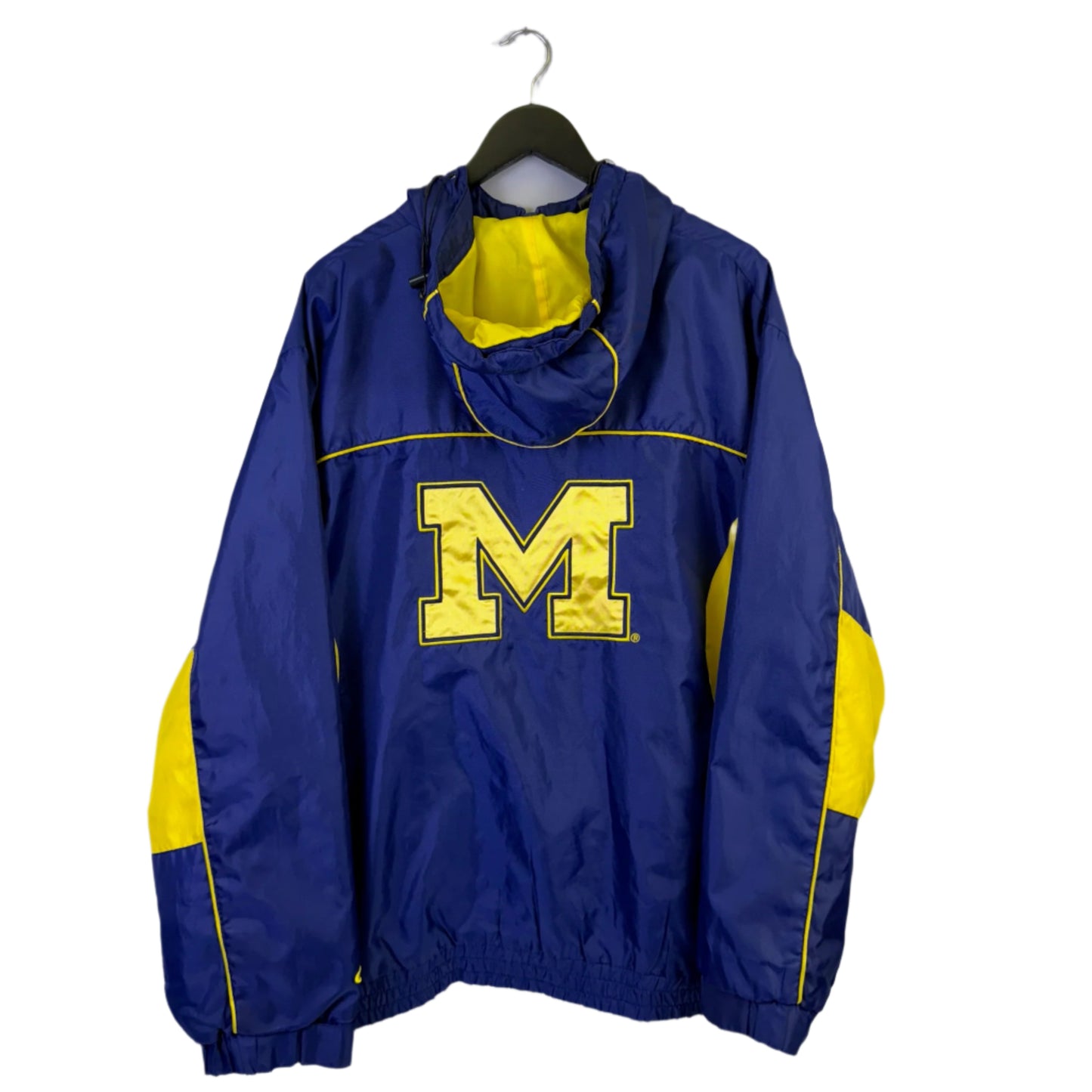 vintage michigan windbreaker