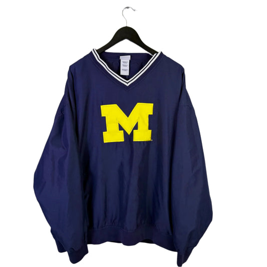 vintage michigan windbreaker