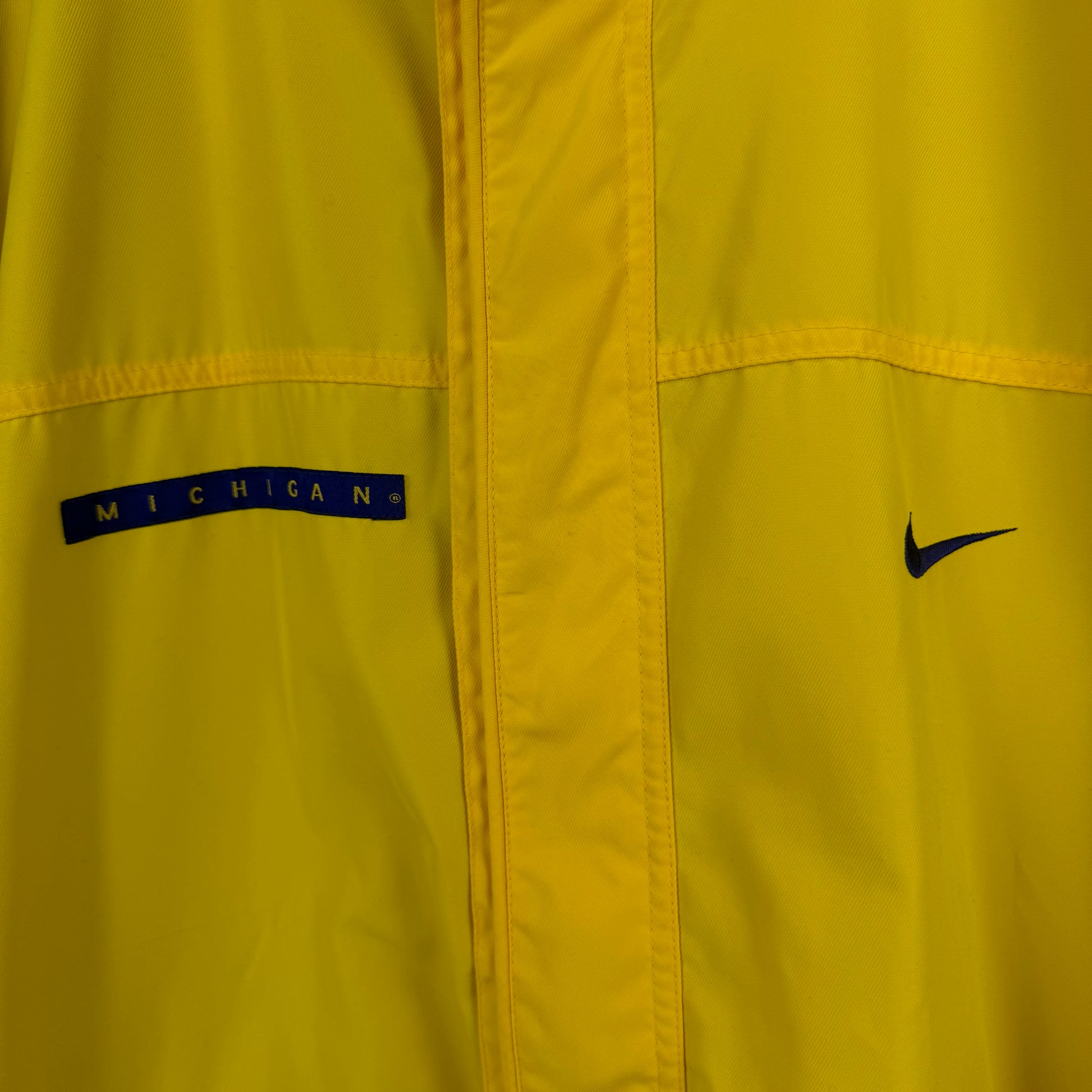 vintage michigan windbreaker