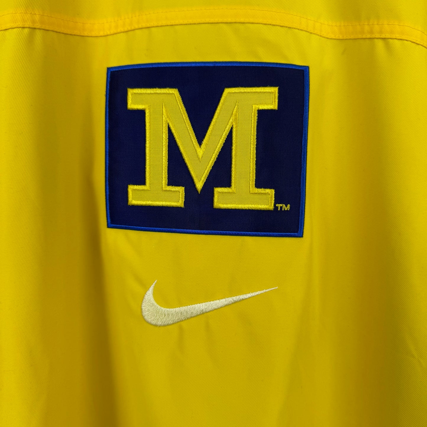 vintage michigan windbreaker