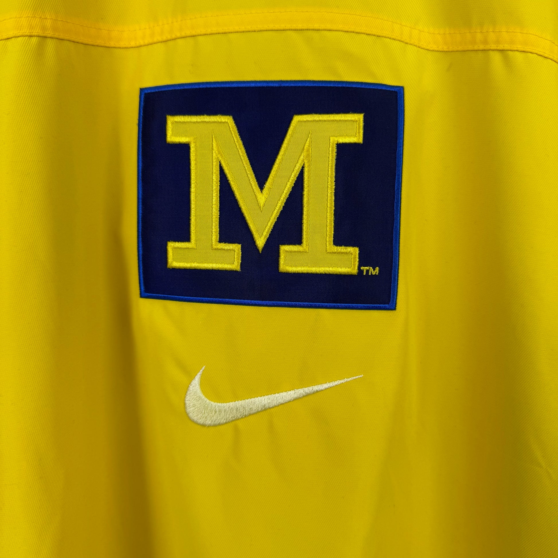 vintage michigan windbreaker