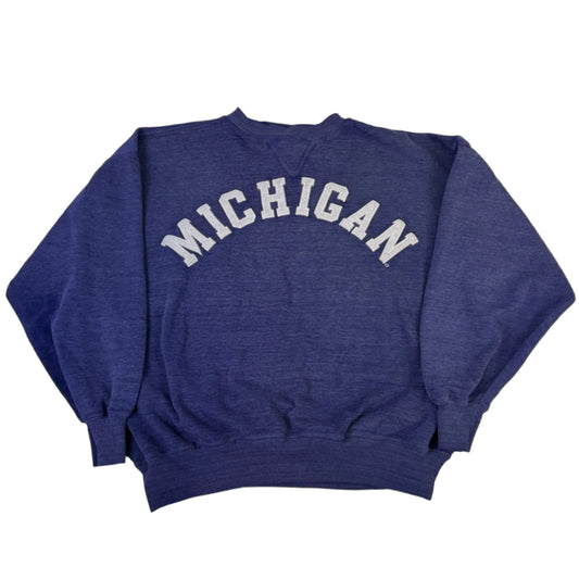 michigan embroidered sweatshirt