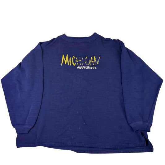 Michigan Thrashed Crewneck