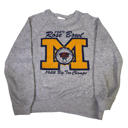 michigan 1989 rose bowl sweatshirt