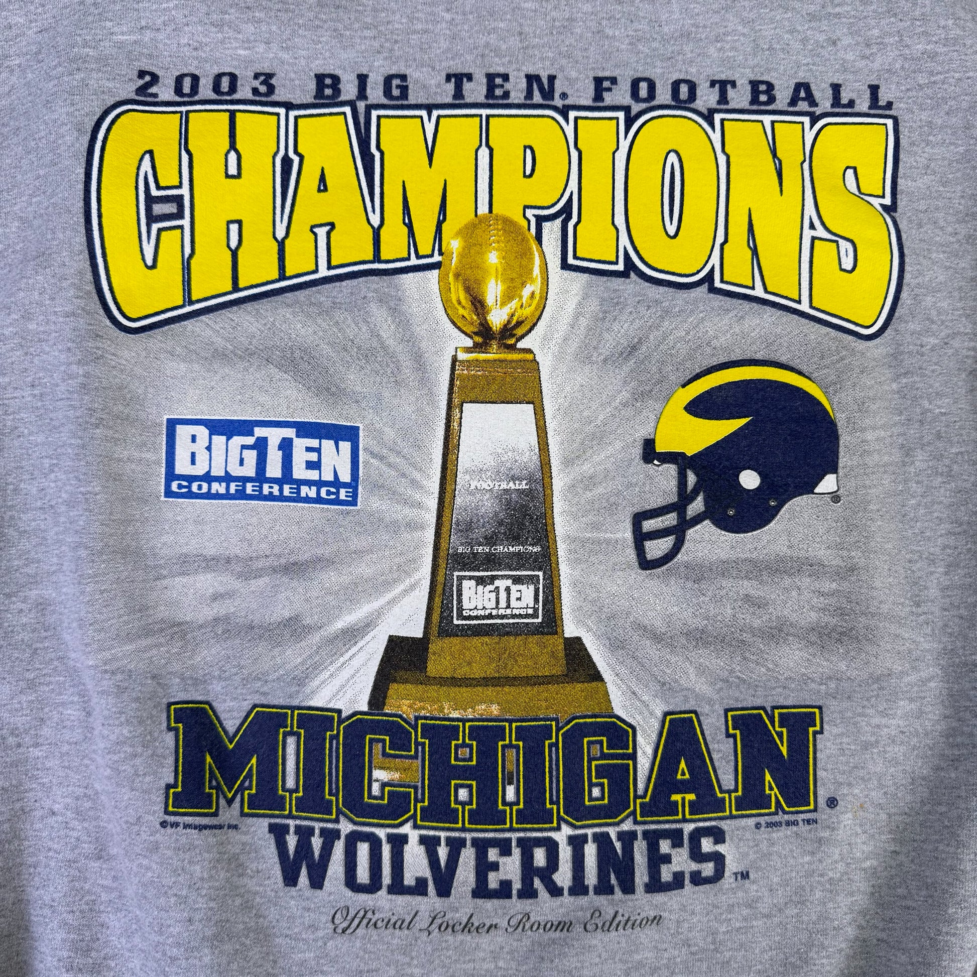 vintage michigan 2003 sweatshirt