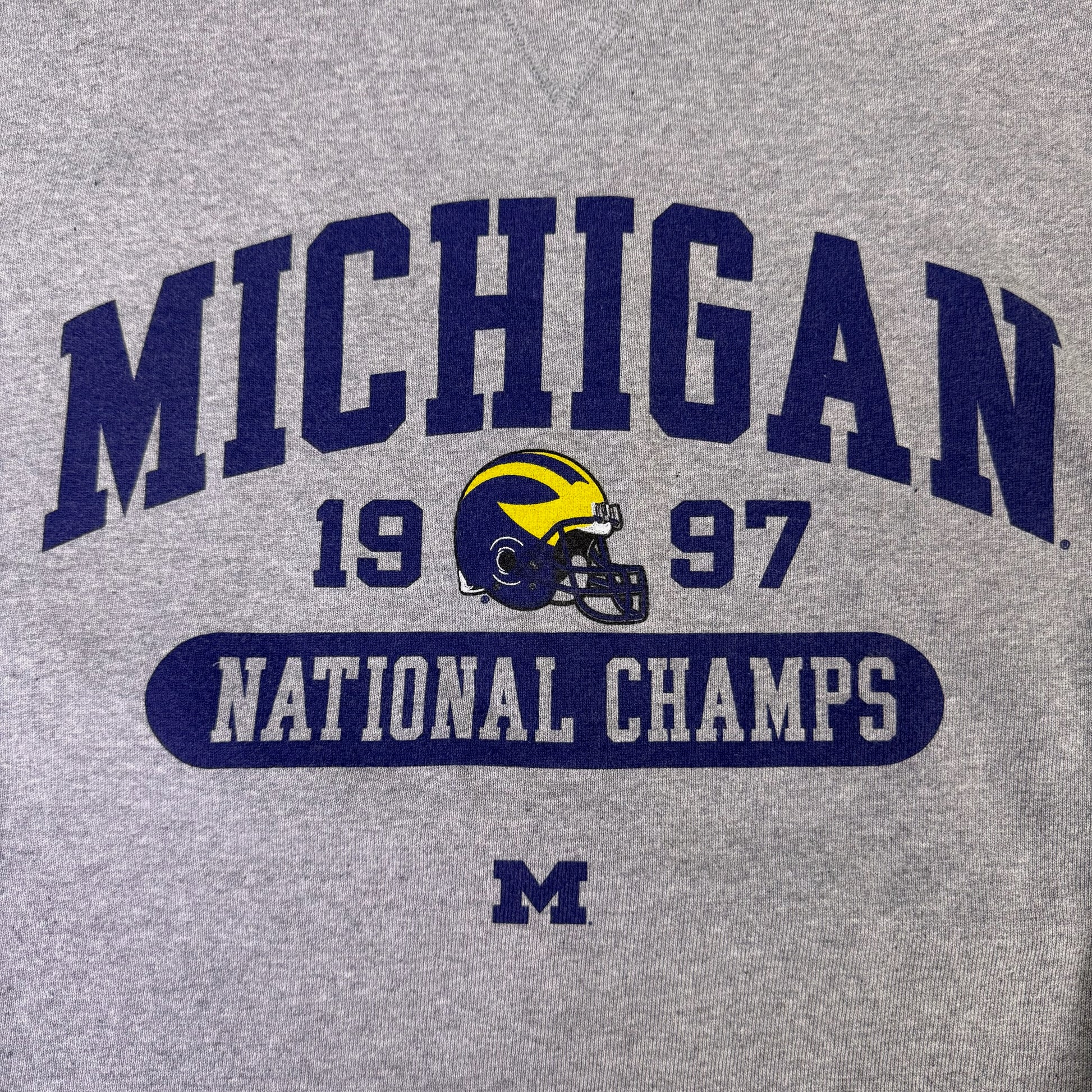 michigan 1997 national champions sweatshirt