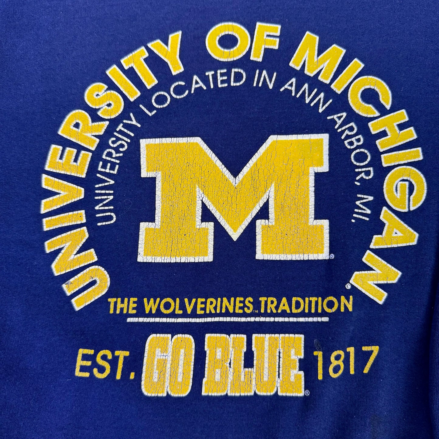 vintage michigan sweatshirt