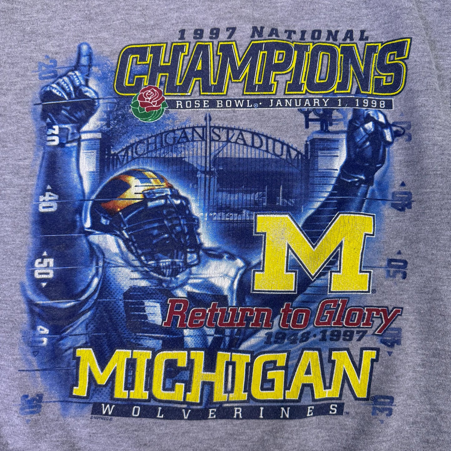 Michigan 1997 National Champions Crewneck