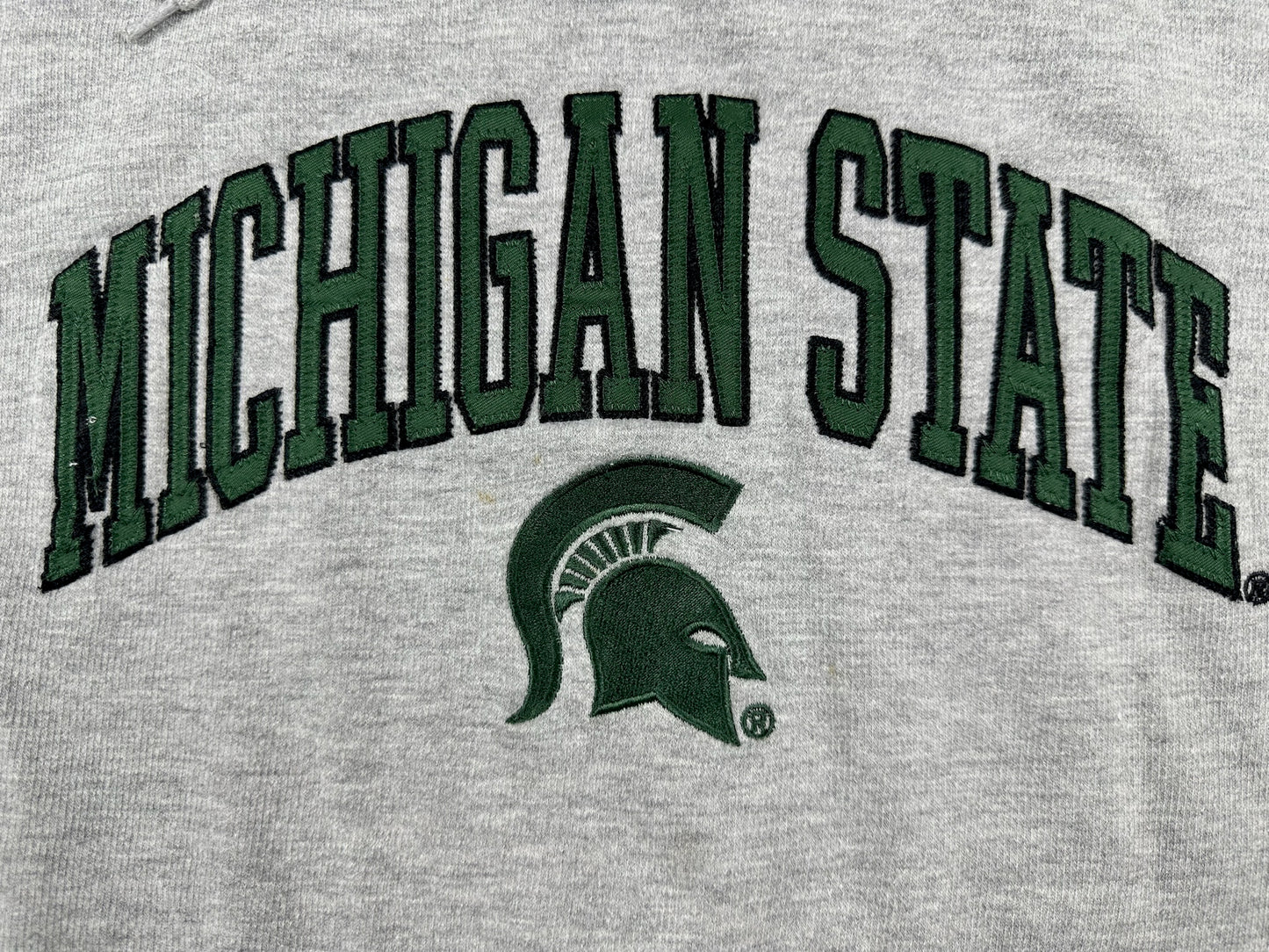 Michigan State Embroidered Sweatshirt