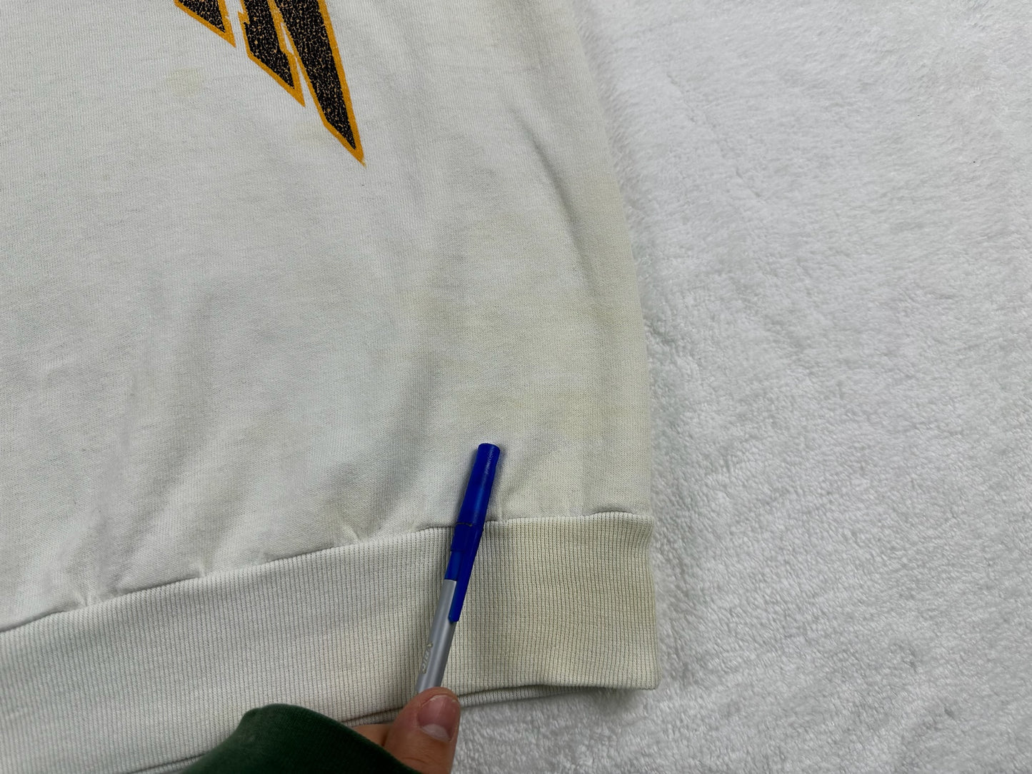 Michigan Curved Script Crewneck