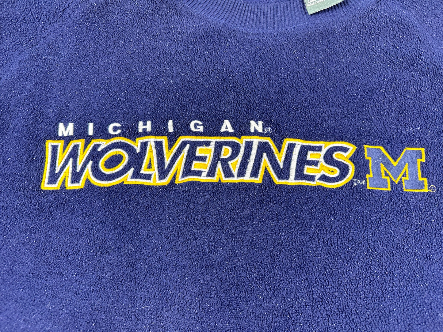 Michigan Embroidered Fleece