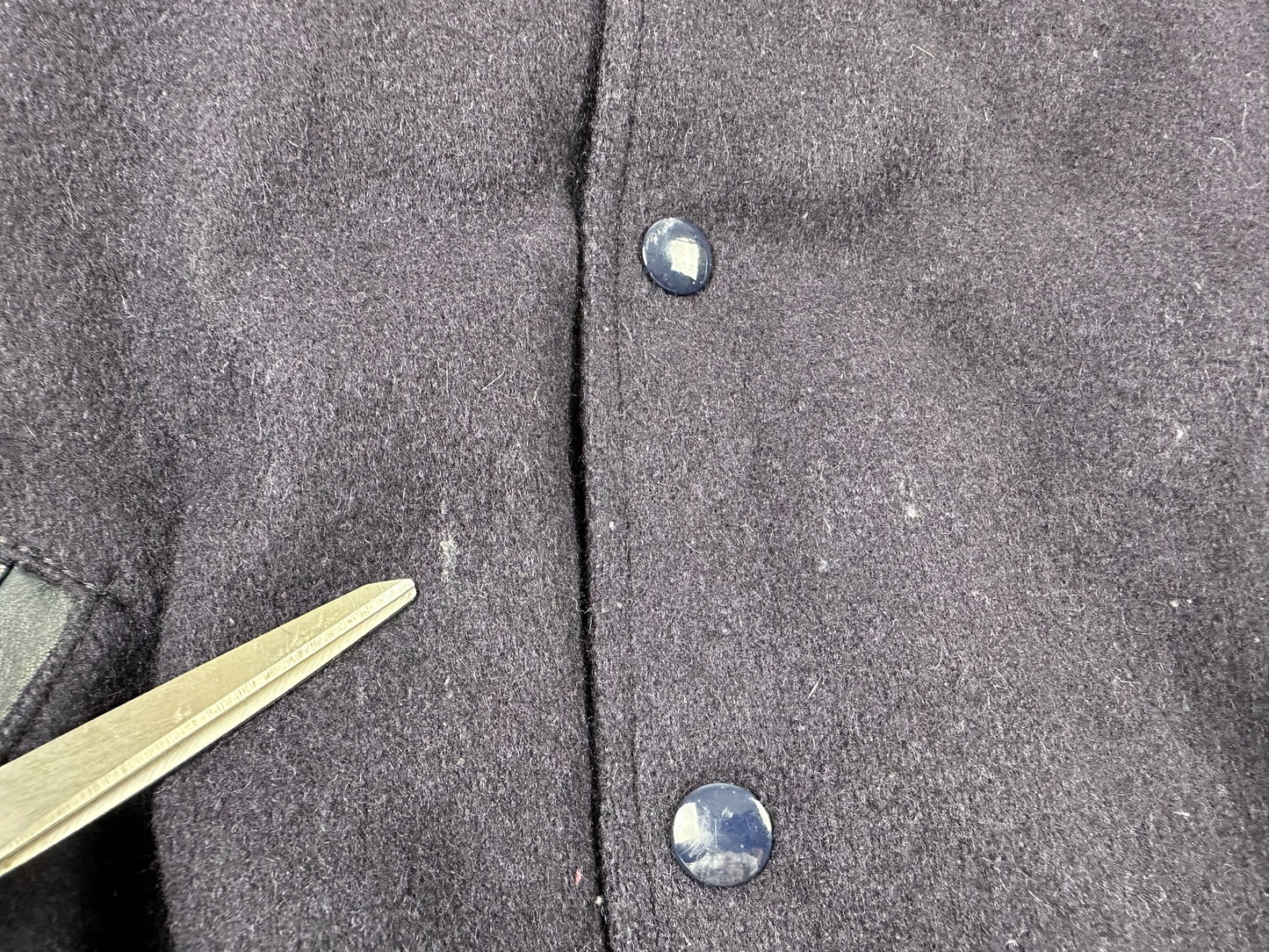 Michigan Wool and Leather Bomber Jacket